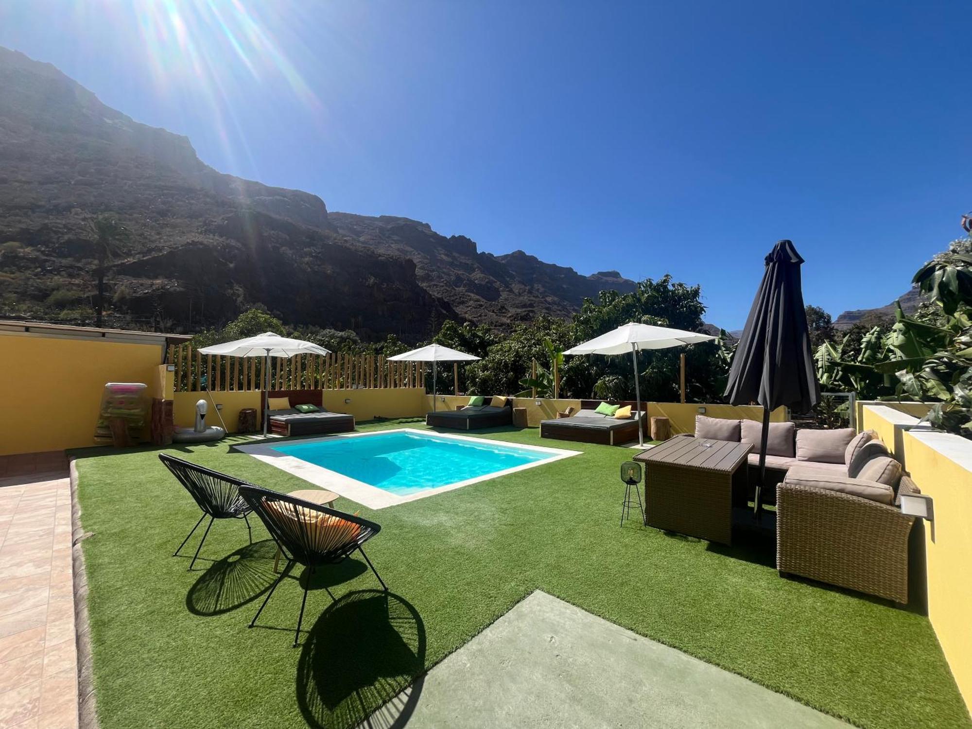 Sunny Carmelito Deluxe Apartment Mogan Bagian luar foto